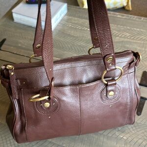 The sak pink label bag